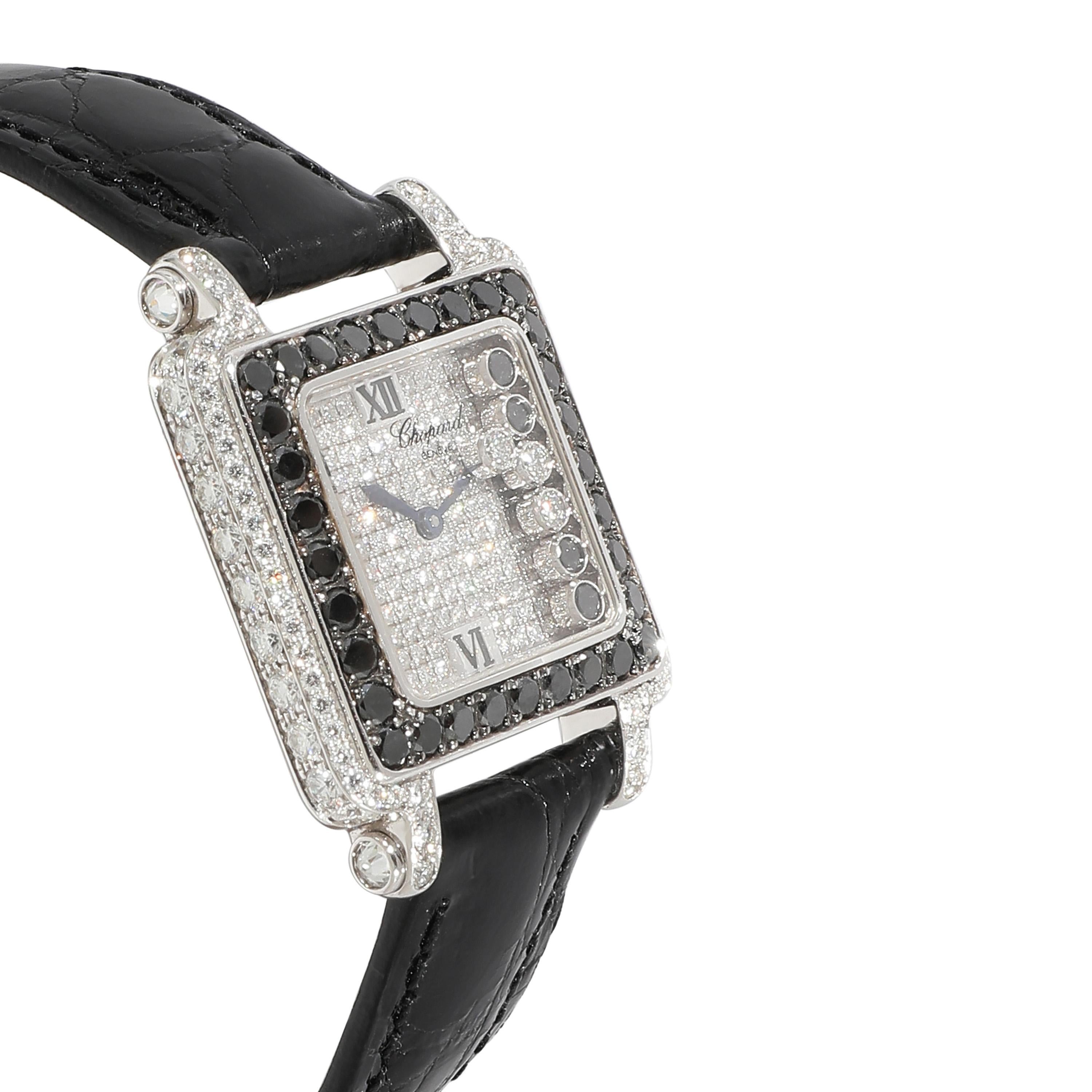 Chopard Happy Sport 27/6730-50 Women's Watch in 18k White Gold For Sale 1