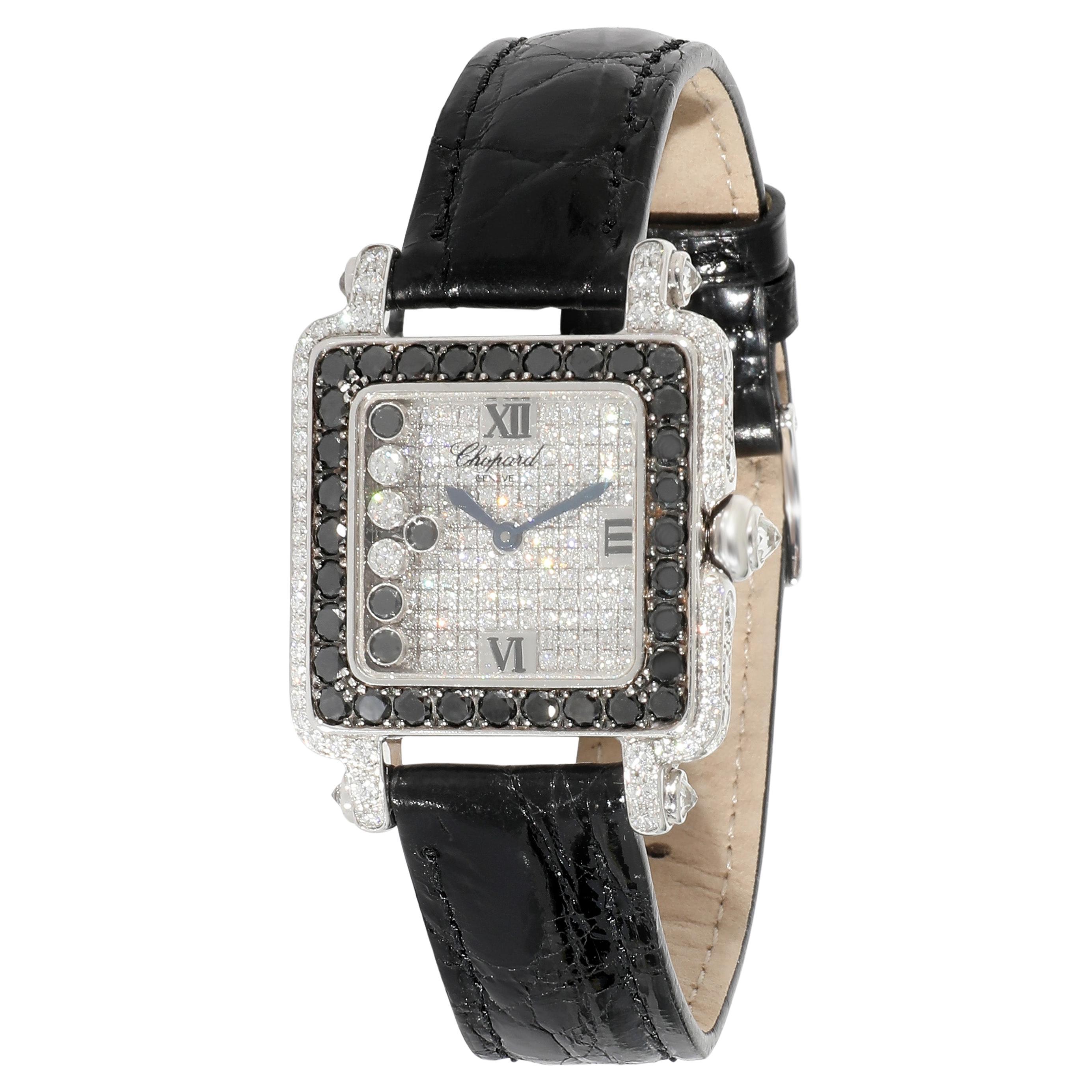 Chopard Happy Sport 27/6730-50 Women's Watch in 18k White Gold For Sale