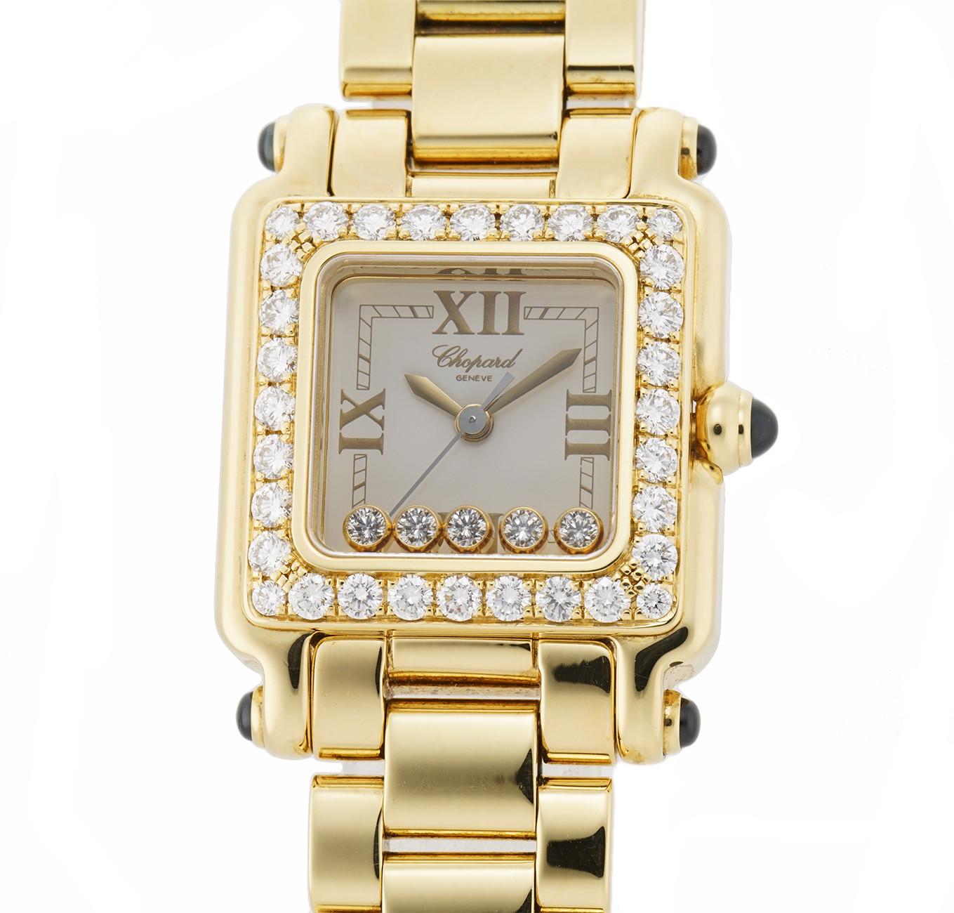 Chopard Happy Sport 27/6851-23/11, White Dial, Certified & In Excellent Condition In Miami, FL