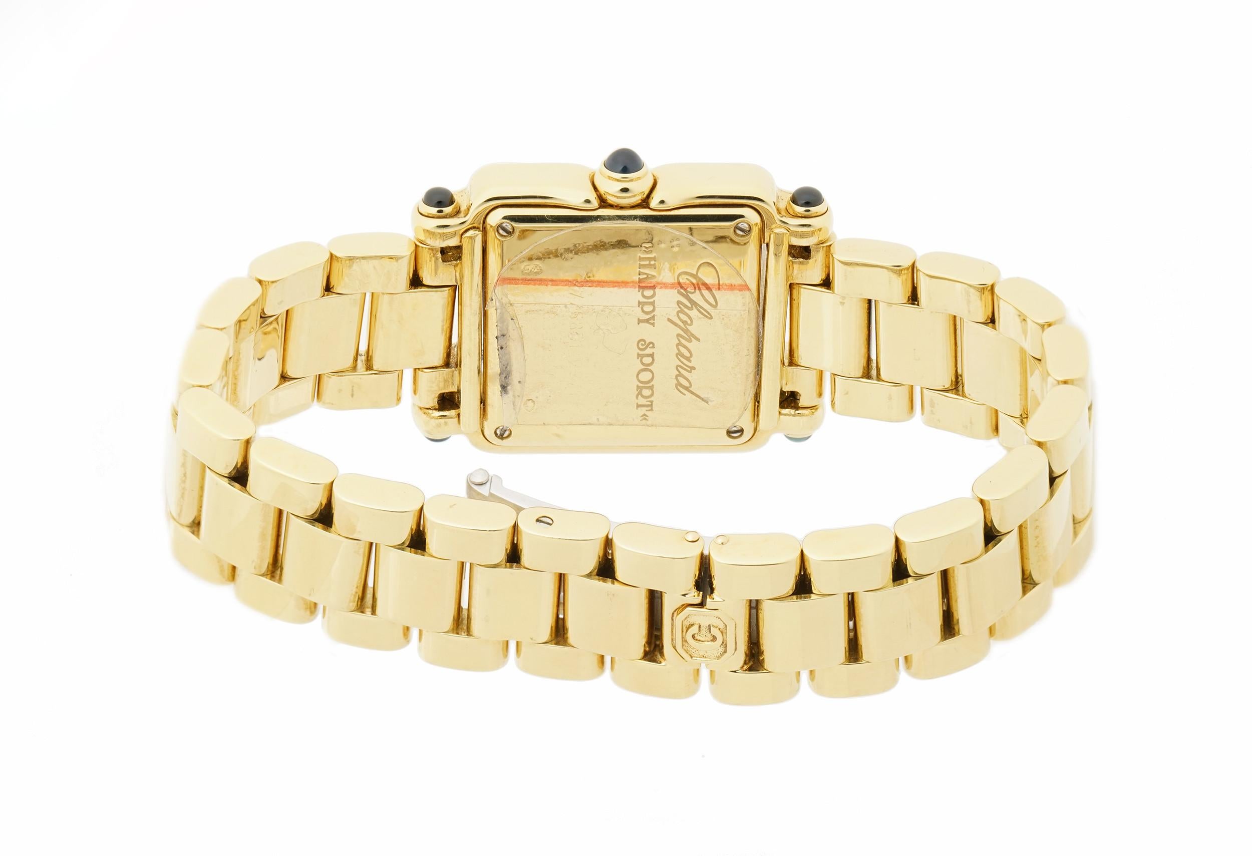 Women's Chopard Happy Sport 27/6851-23/11, White Dial, Certified &