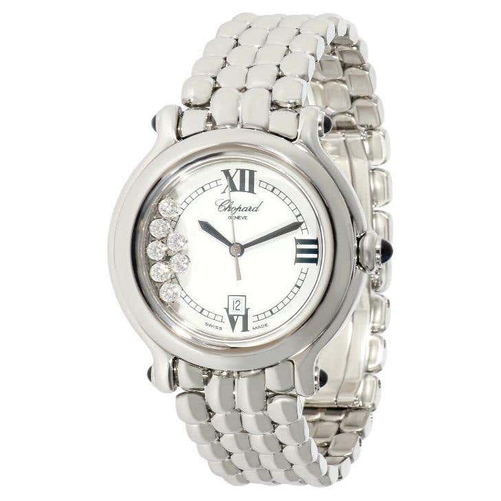 Chopard Happy Diamonds 209429-5106 Women's Watch in 18 Karat Rose Gold ...