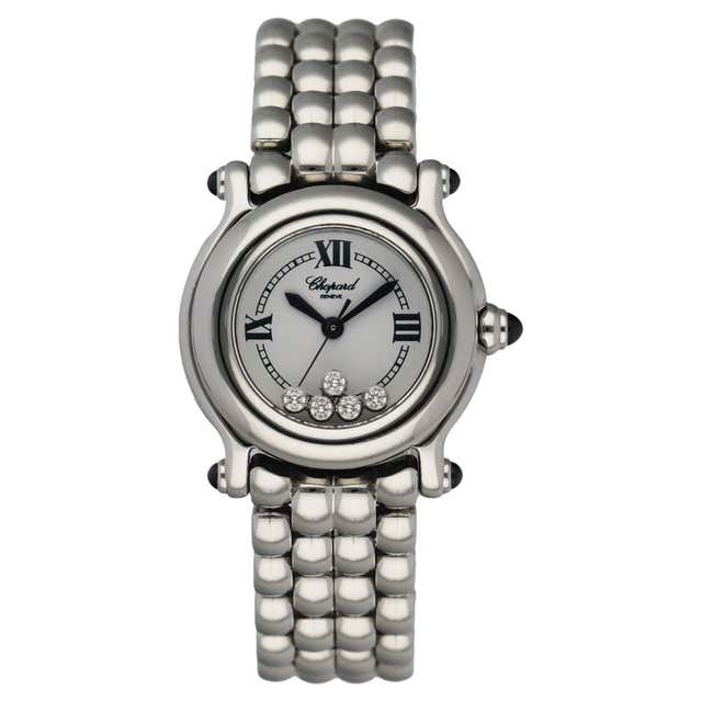 Ladies Chopard Happy Sport Floating Diamond Snowflake 27/8949 at 1stDibs