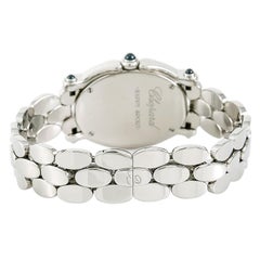 Chopard Happy Sport 27/8418-23 Women Quartz Watch White Dial SS