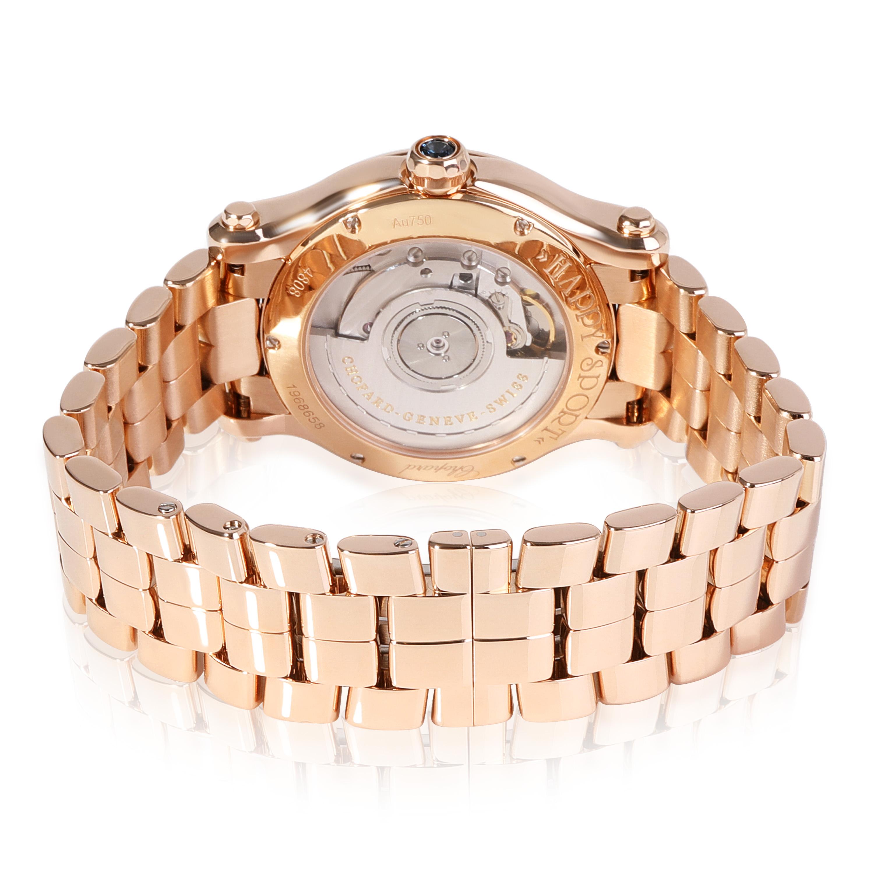 Chopard Happy Sport 274808-5007 Unisex Watch in 18kt Rose Gold

SKU: 119238

PRIMARY DETAILS
Brand: Chopard
Model: Happy Sport
Country of Origin: Switzerland
Movement Type: Mechanical: Automatic/Kinetic
Year of Manufacture: 2010-2019
Condition: