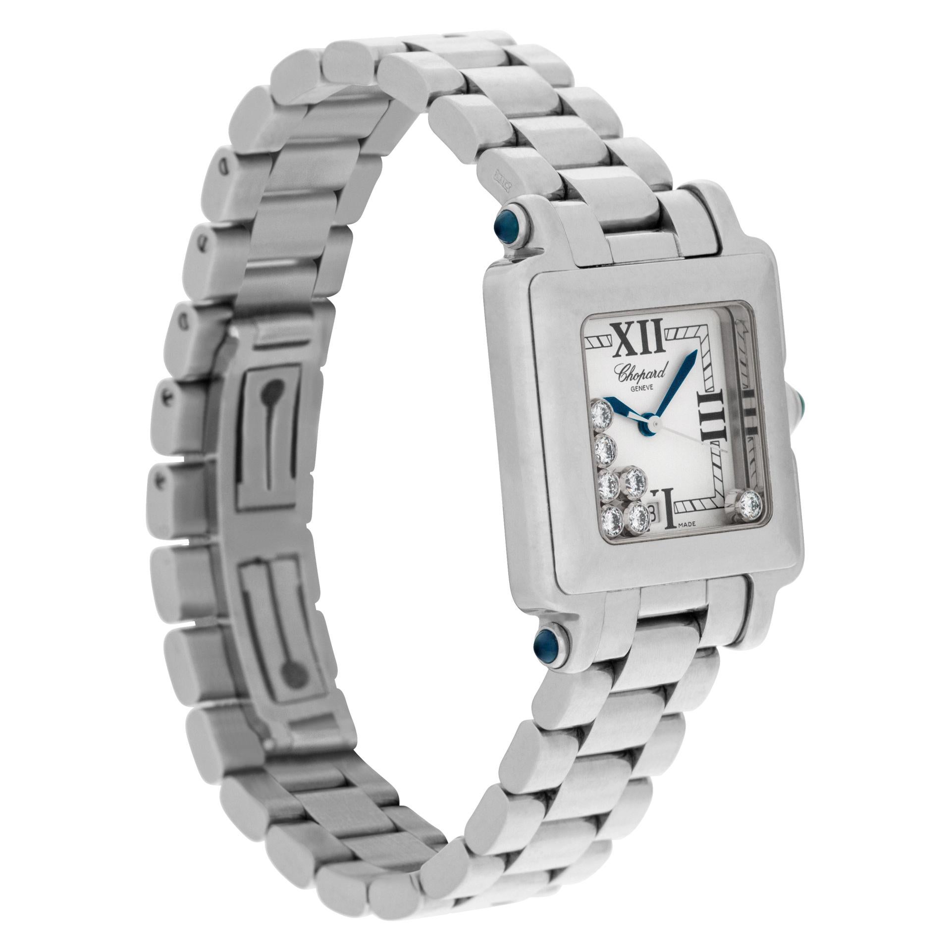 Chopard Happy Sport 27,5 mm 27/8349-23 im Zustand „Hervorragend“ in Surfside, FL