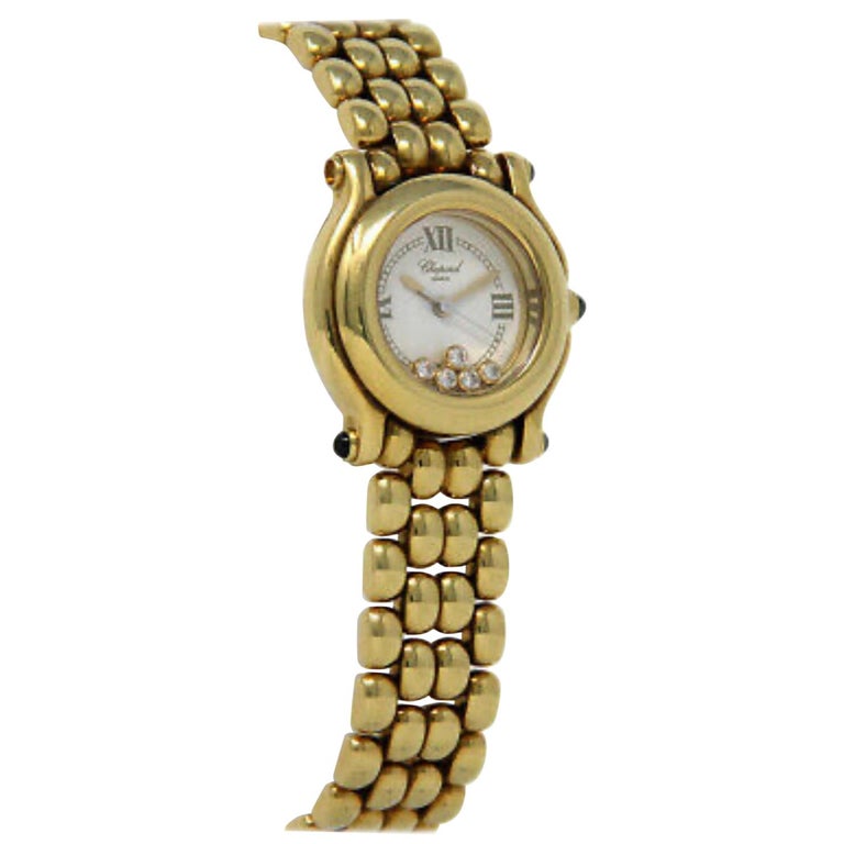Chopard Happy Sport 277615023 18 Kt Yellow Gold 115 Grams 5 Floating