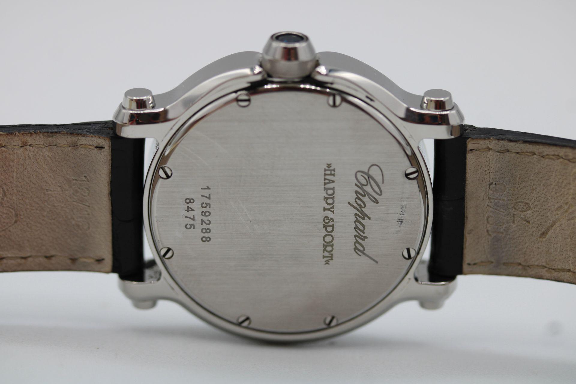 Chopard Happy Sport – 278475-3001 – 7 Floating Diamonds – 2013 – Full Set im Angebot 7