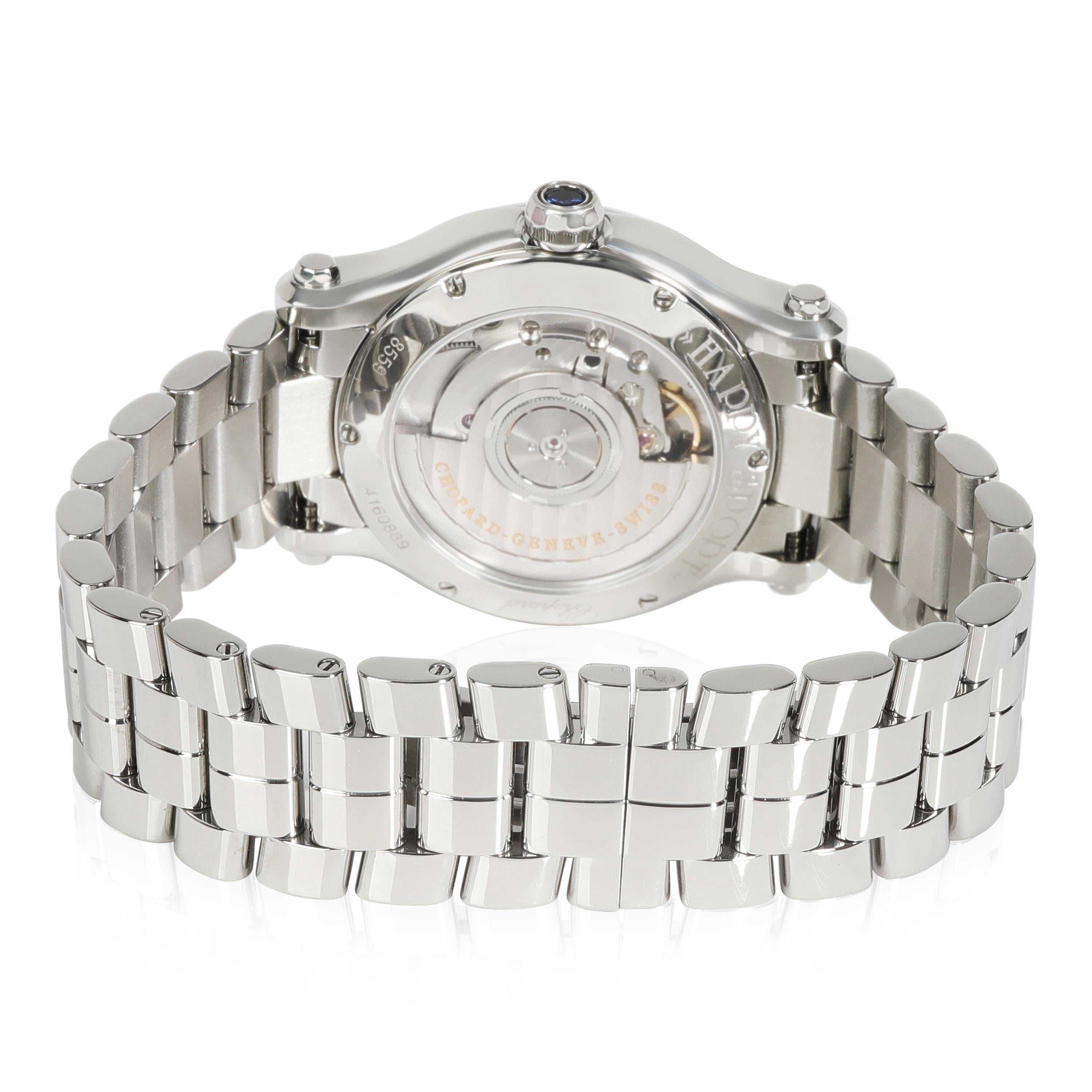 Chopard Happy Sport 278559-3009 Unisex Watch in Stainless Steel For ...