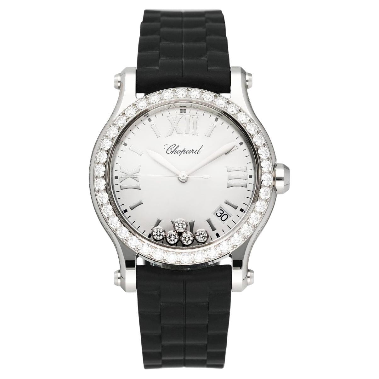 Chopard Happy Sport 278582-3003 Quadrante Bianco Donna Orologio Box Papers