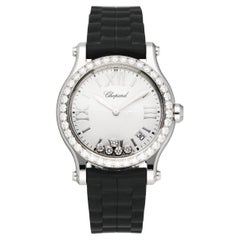 Chopard Happy Sport 278582-3003 Quadrante Bianco Donna Orologio Box Papers Chopard Happy Sport 278582-3003 Quadrante Bianco Donna Orologio Box Papers
