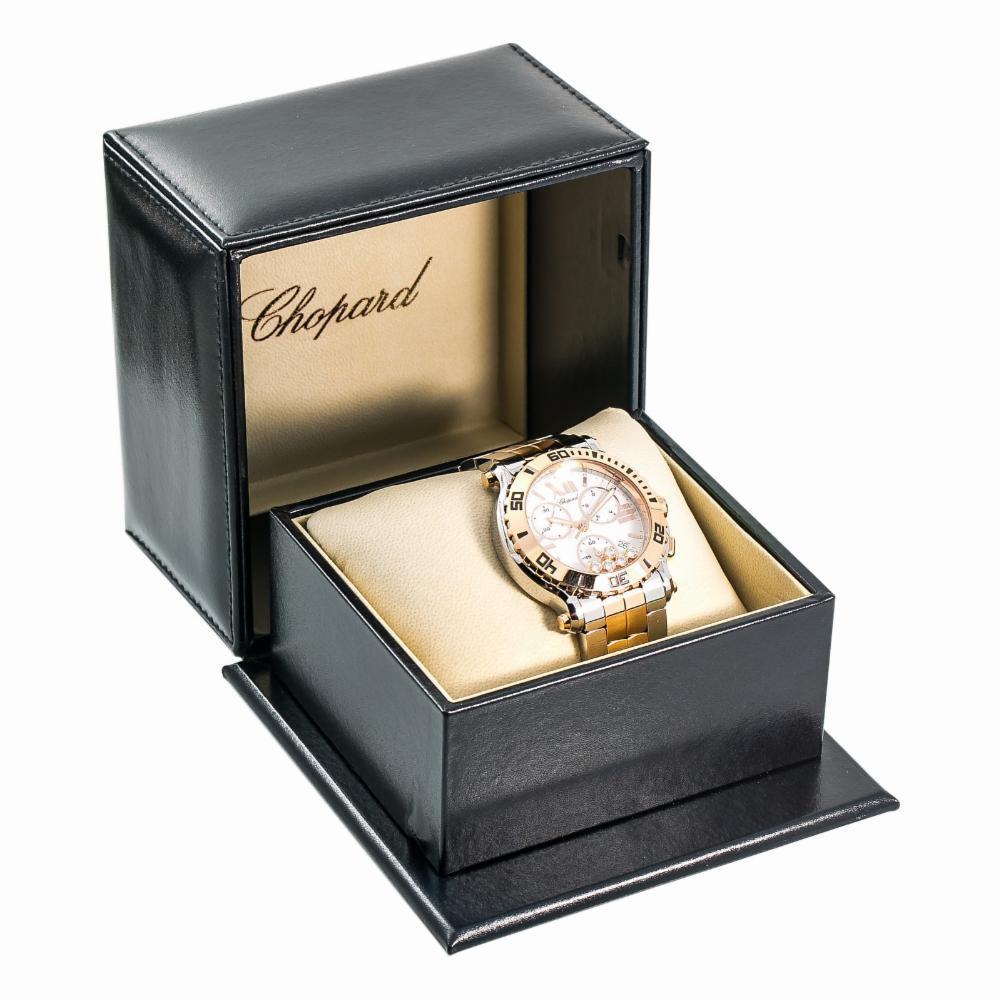Chopard Happy Sport 28/8499-6002, White Dial, Certified In Excellent Condition For Sale In Miami, FL