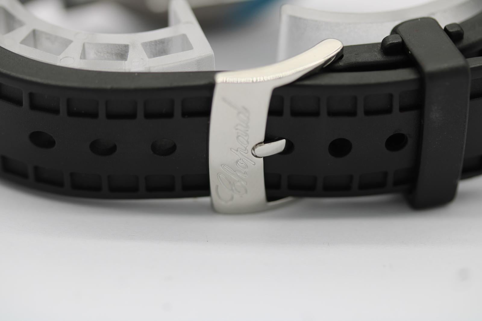 Chopard Happy Sport 28/8507 Cerámica Negra Diamantes Flotantes  Juego completo en venta 11