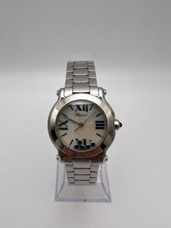 Chopard Happy Sport 30mm Mother Of Pearl Dial 5 Floating Sapphire Quartz 8509