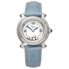 Chopard Happy Sport 5 Diamond Stainless Steel 278250-23 Wristwatch