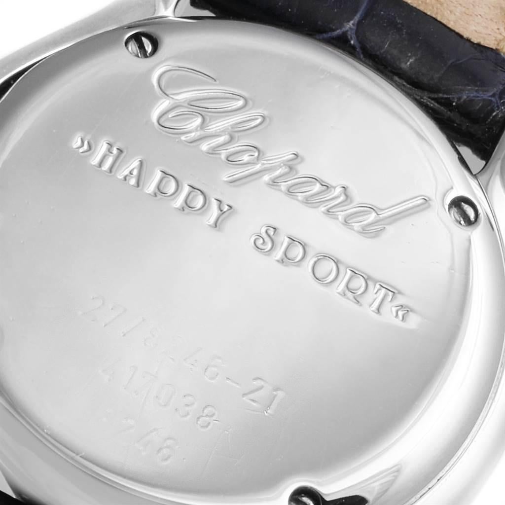 Chopard Happy Sport 5 Floating Diamond Yellow Gold Steel Watch 8246 2