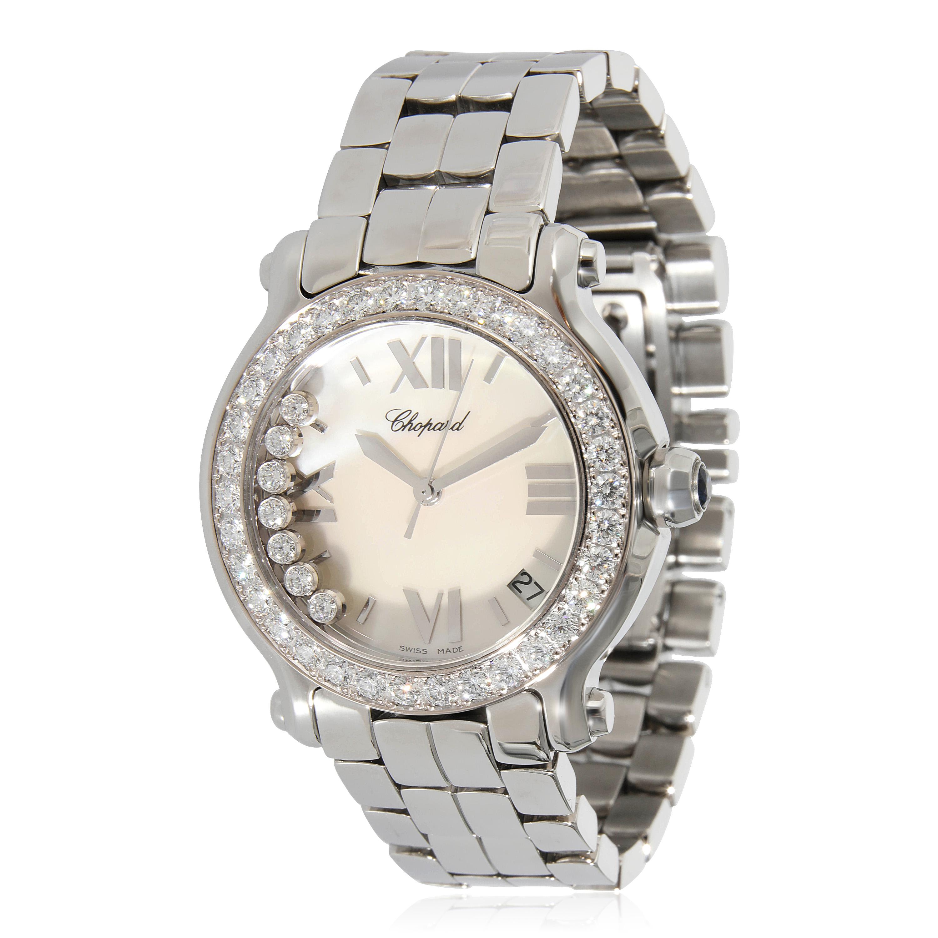 Chopard Happy Sport 6408 Unisex Watch in  Stainless Steel/White Gold

SKU: 128039

PRIMARY DETAILS
Brand: Chopard
Model: Happy Sport
Country of Origin: Switzerland
Movement Type: Quartz: Battery
Year of Manufacture: 2010-2019
Condition: Since 1993,