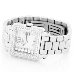 Chopard Happy Sport 6-Floating Diamonds Stainless Steel and Gold 27/8358-23