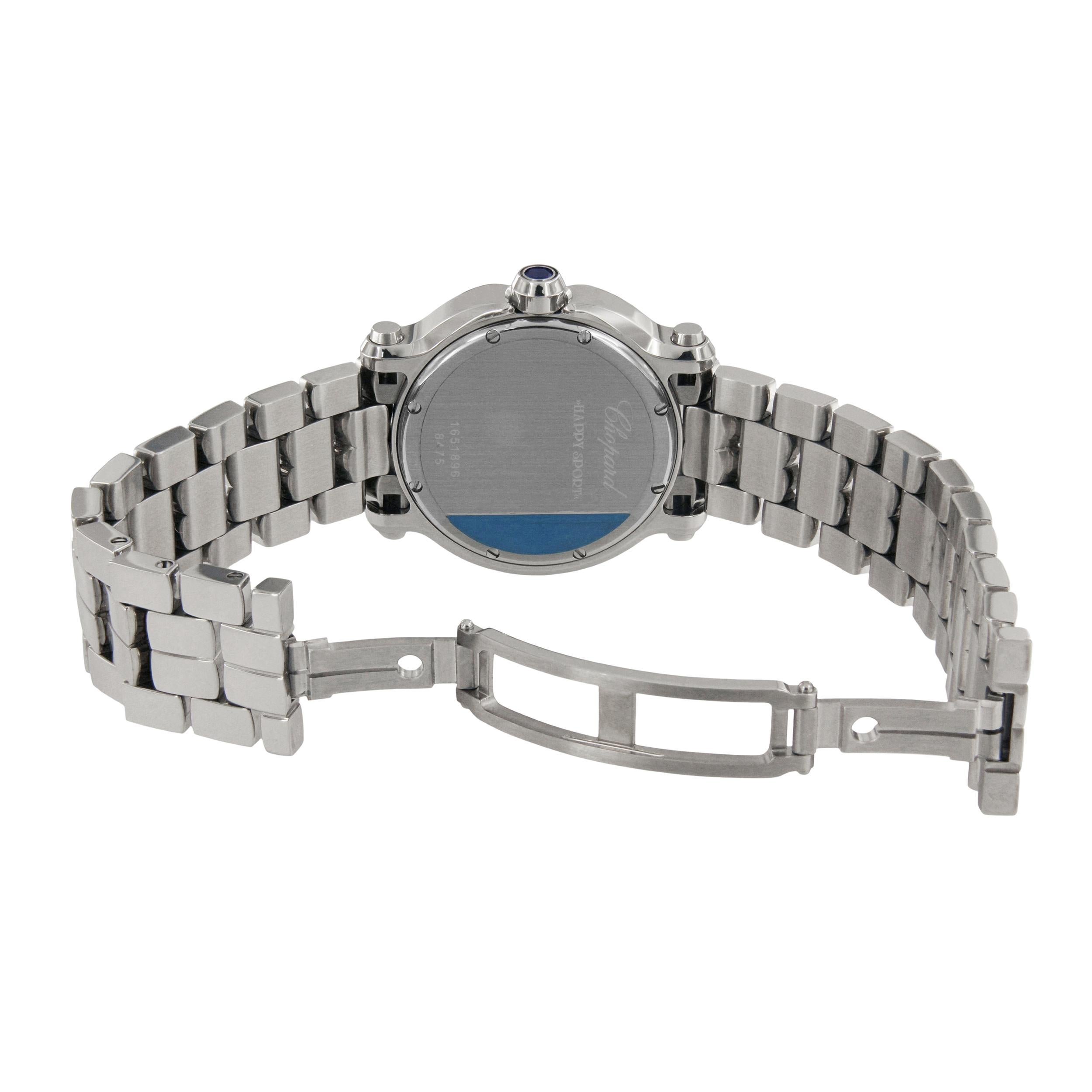 chopard floating diamond watch
