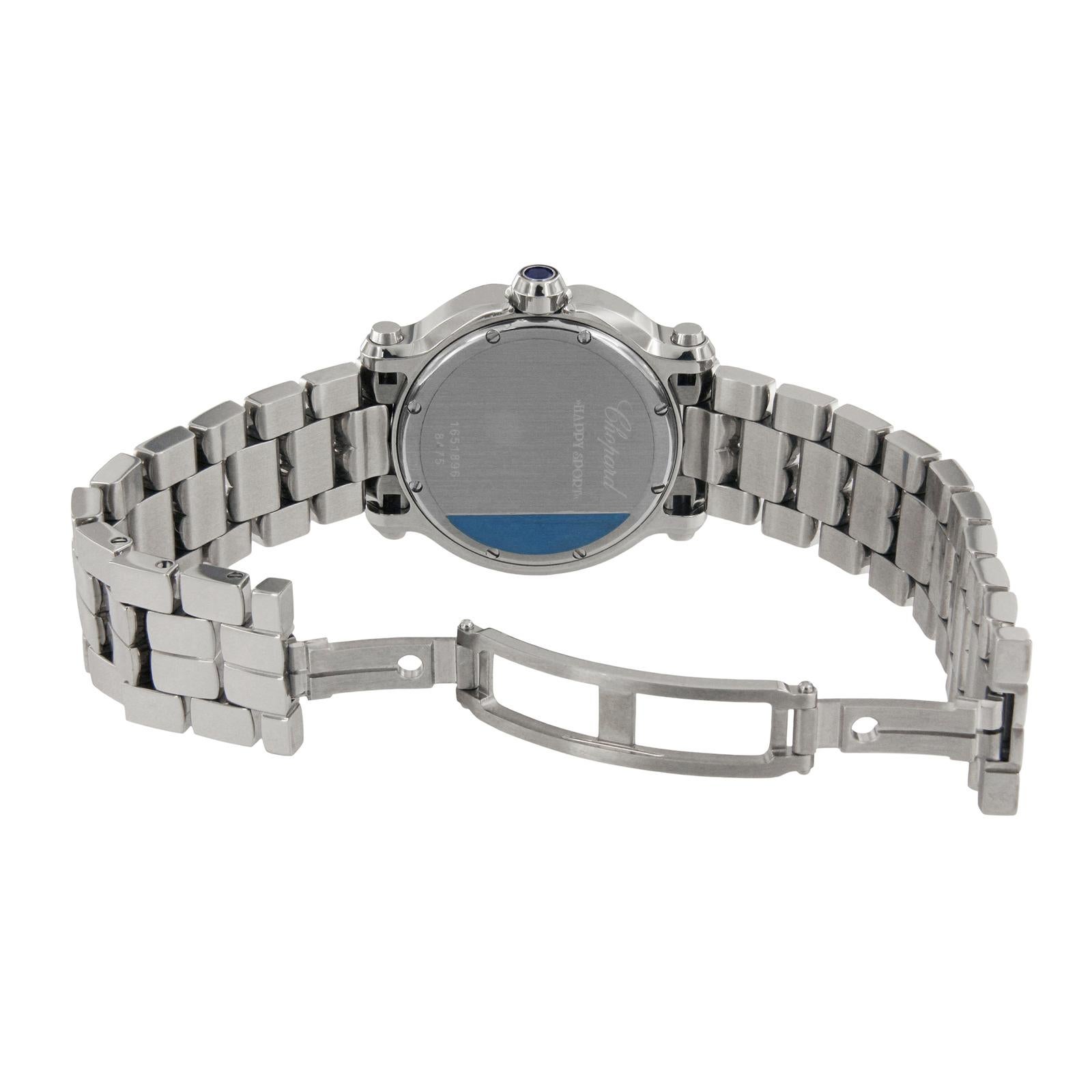 watch with floating diamonds