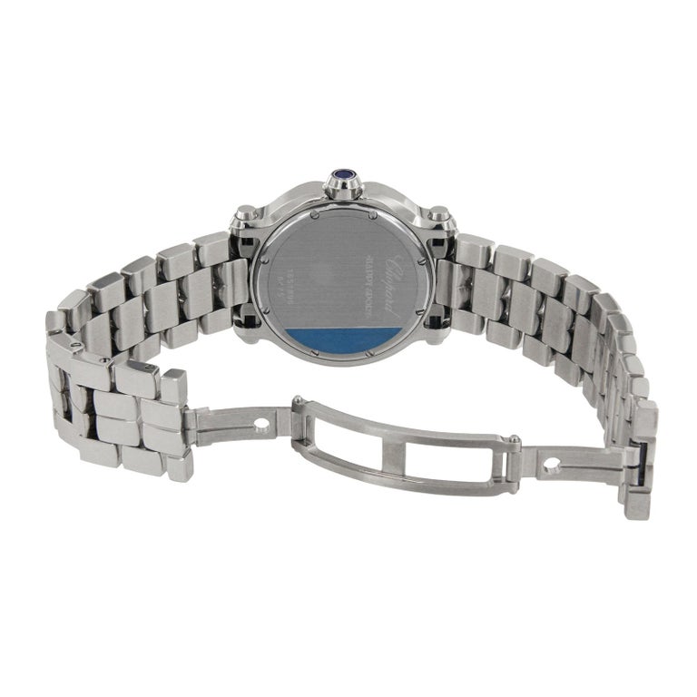 chopard floating diamond watch