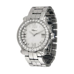 Chopard Happy Sport 7 Diamants flottants Montre avec lunette en diamant 278477-3002