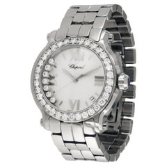 Chopard Happy Sport 7 Floating Diamonds Watch with Diamond Bezel 278477-3002