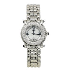 Used Chopard Happy Sport 8245 1.79 Carat Stainless Steel Diamond Watch