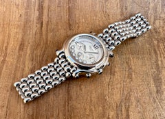 Chopard Happy Sport 8267 Chronograph Steel with Diamonds 38mm Watch