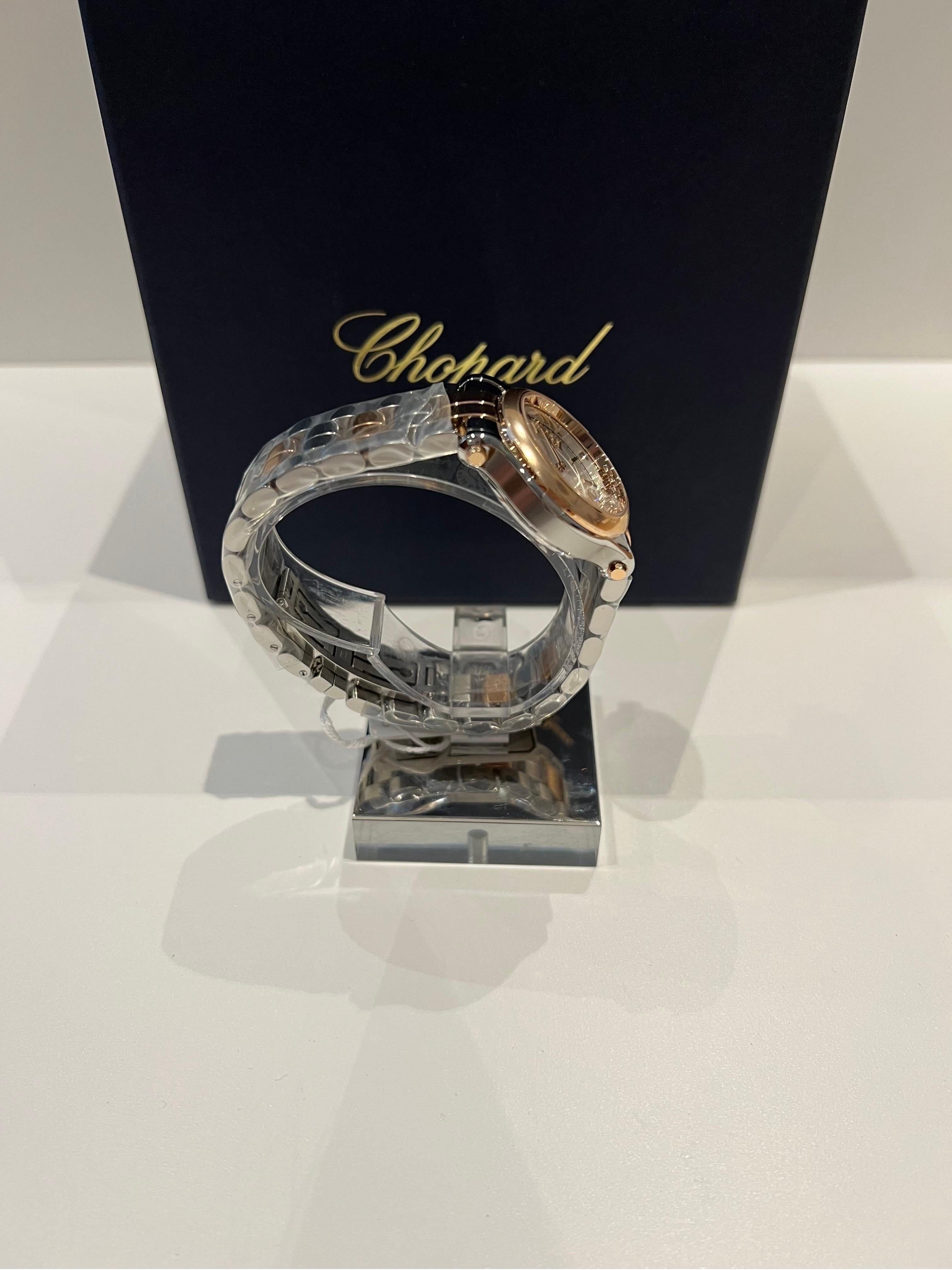 Chopard Happy Sport Automatic Bicolor 278573-6017 For Sale at 1stDibs ...