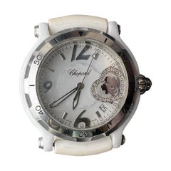 Chopard Happy Sport Ceramic Floating Heart Valentine Edition 288507-9021 B&P