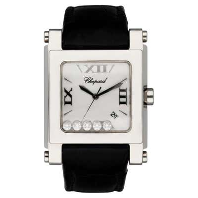 Ladies Chopard Happy Sport Floating Diamond Snowflake 27/8949 at 1stDibs