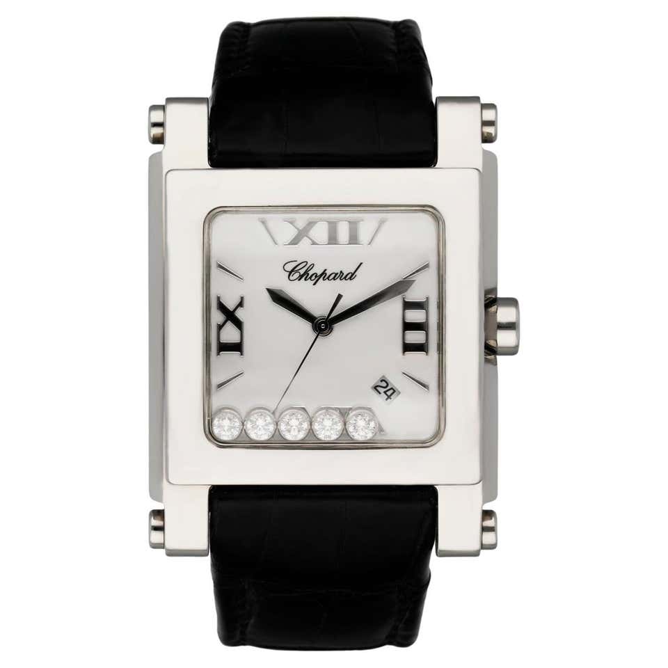 Ladies Chopard Happy Sport Floating Diamond Snowflake 27/8949 at 1stDibs