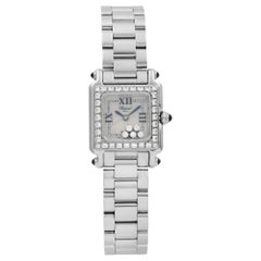 Chopard Happy Sport Floating Diamonds Stahl Quarz Damenuhr 27/8895-23/11