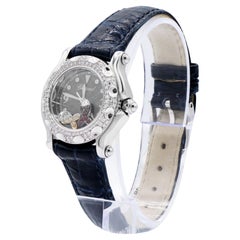 Chopard Happy Sport Pesce Galleggiante in acciaio inossidabile con lunetta di diamanti  Orologio da donna