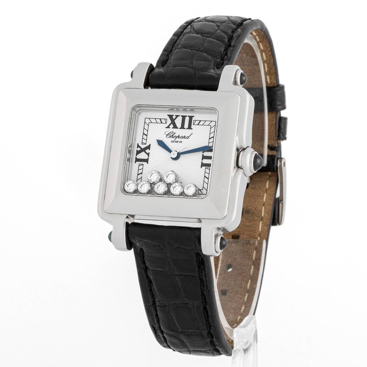 Taille brillant Montre Happy Sport Chopard en vente
