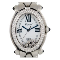 Chopard Happy Sport Large Floating Diamond Dial Watch