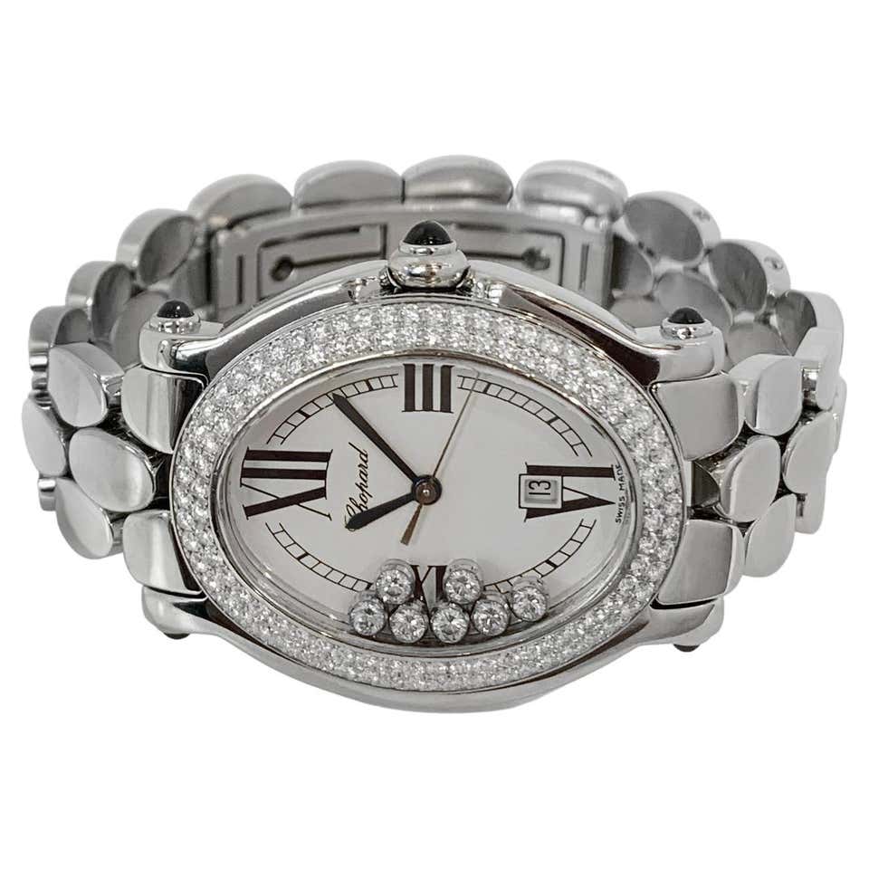 Chopard Happy Sport Floating Diamond Butterfly Quartz Women's Watch at ...
