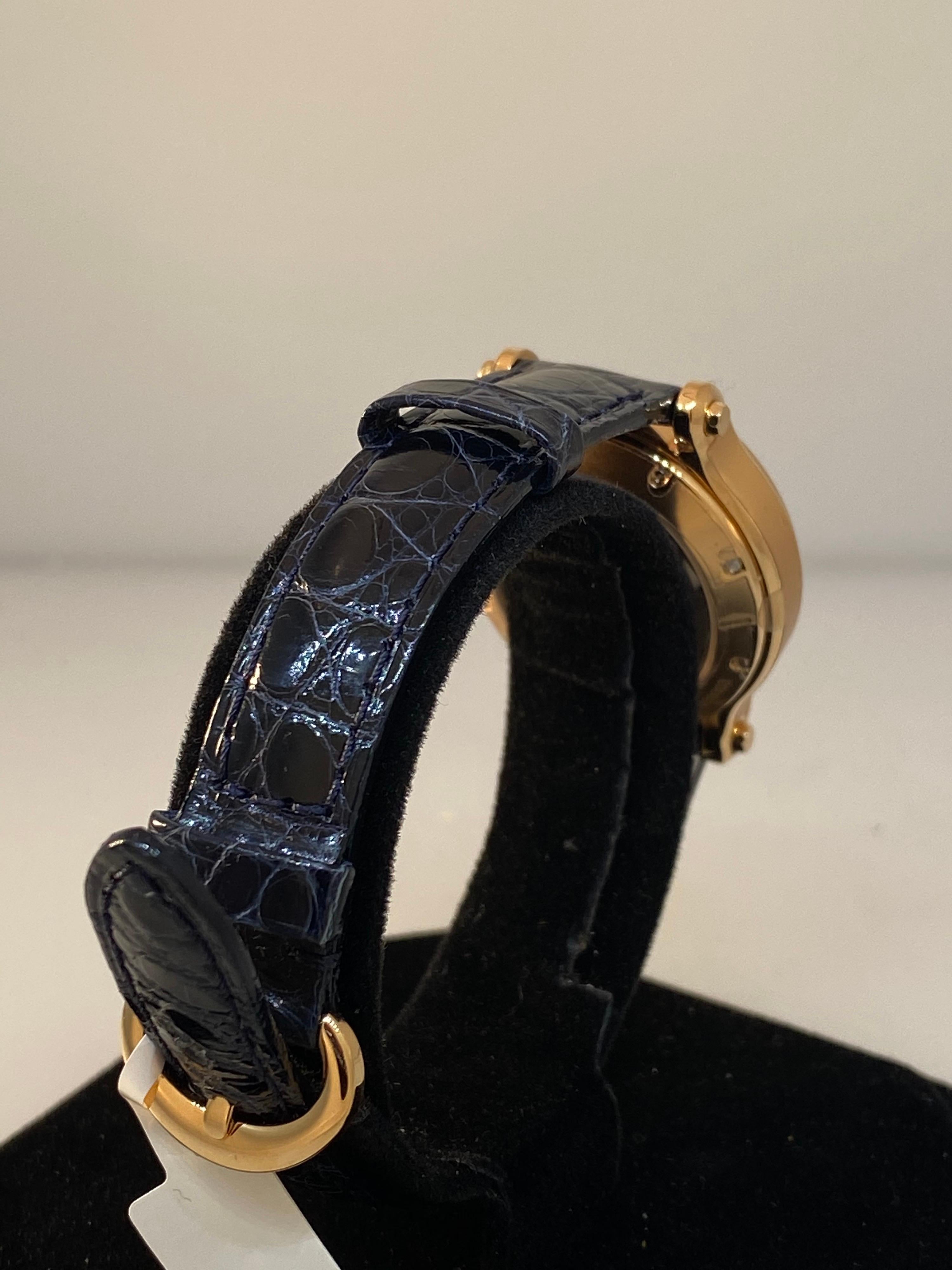 Chopard Happy Sport Oval Rose Gold Diamond Bezel Automatic Ladies Watch 27/5362 For Sale 3