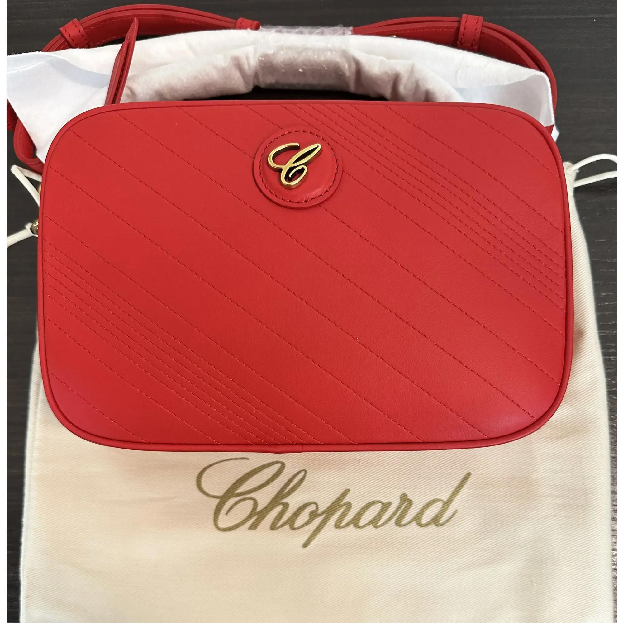 De las mujeres Chopard Happy Sport Bolsa Crossbody de Piel Roja para Cámara 95000-1108 en venta