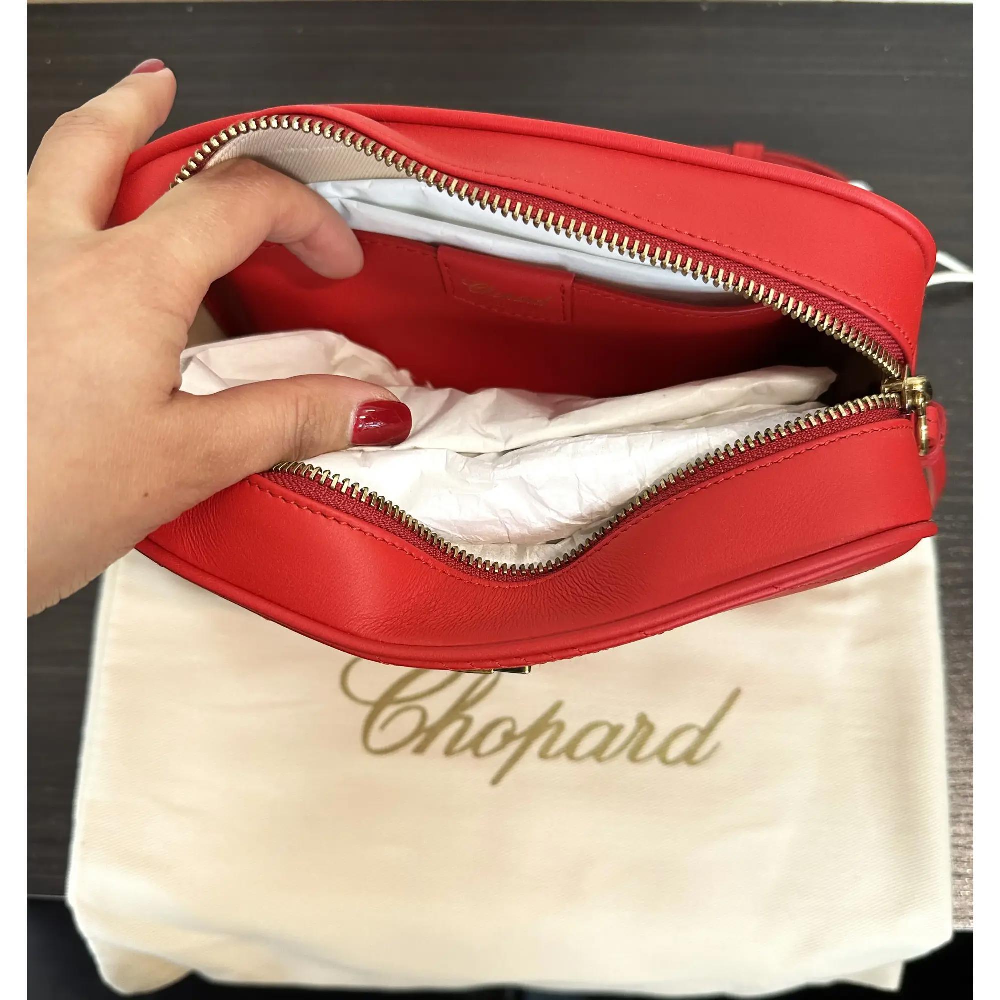 Chopard Happy Sport Bolsa Crossbody de Piel Roja para Cámara 95000-1108 en venta 1