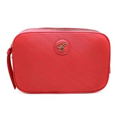 Chopard Happy Sport Bolsa Crossbody de Piel Roja para Cámara 95000-1108