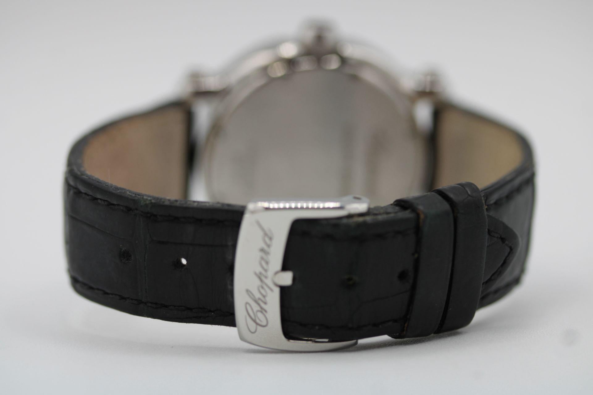 Chopard Happy Sport Ref. 8475 - 36mm - 3 Diamantes Flotantes - Juego Completo en venta 1