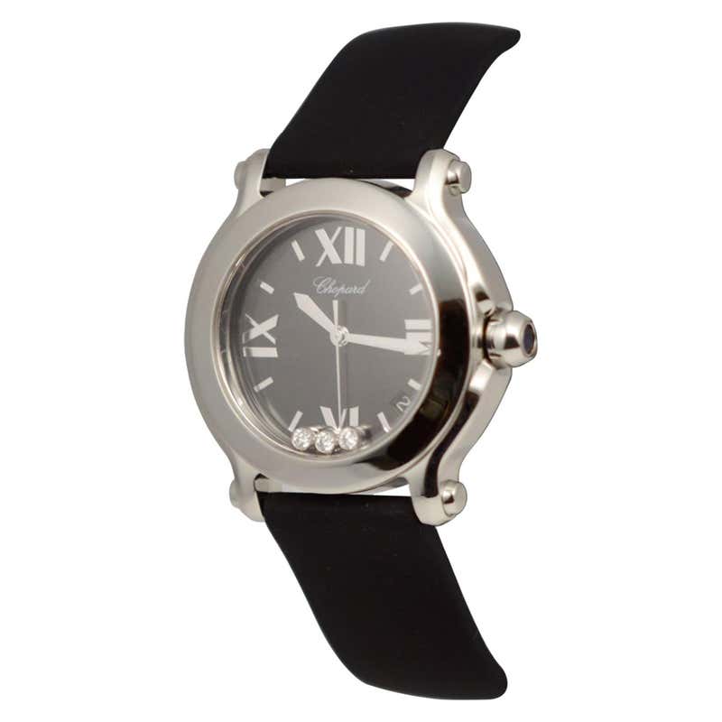 Chopard Lady's Stainless Steel and Diamond Happy Sport Snowflake ...