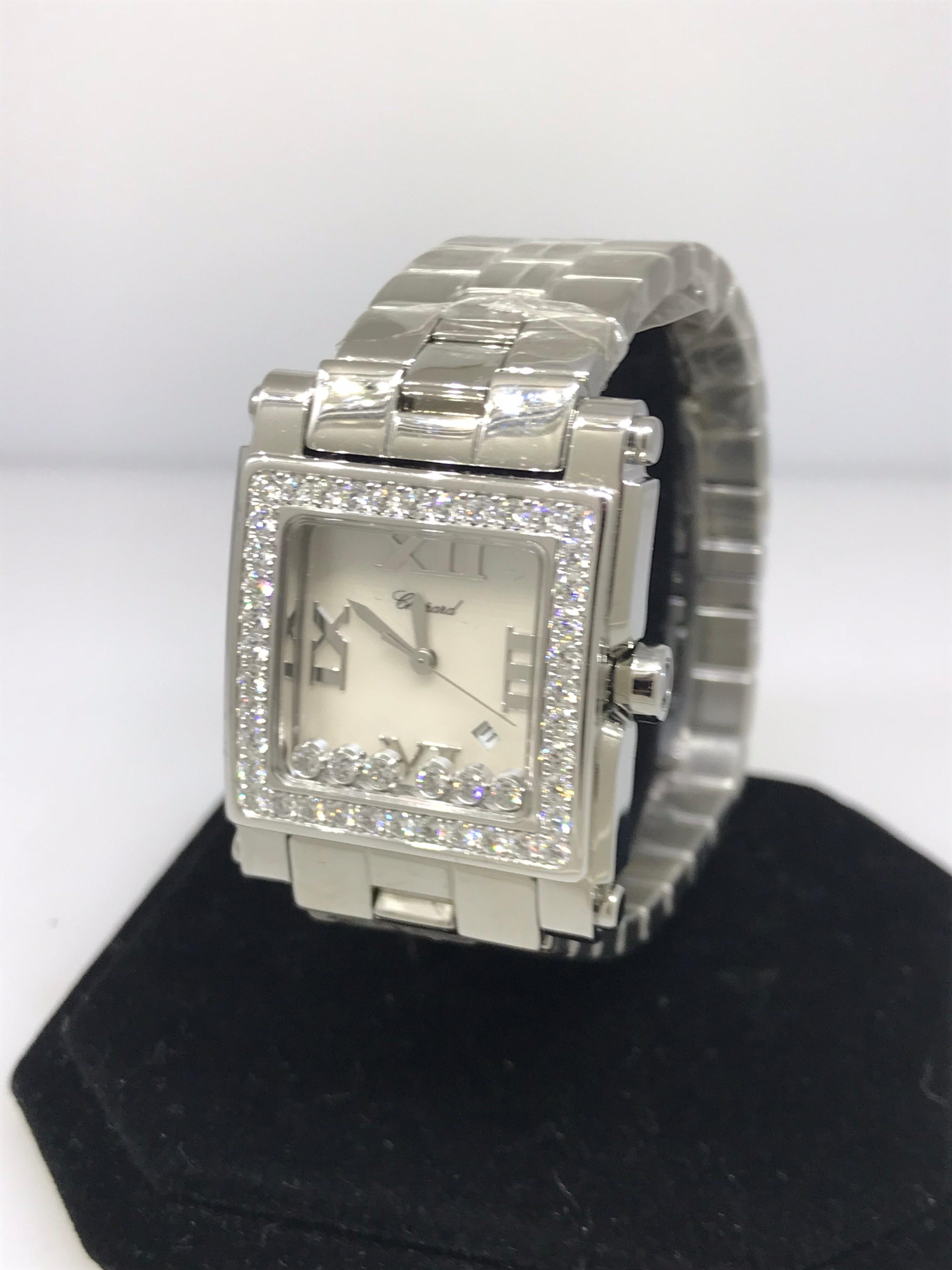 square bezel watch