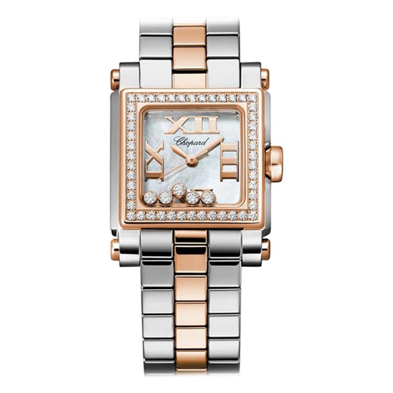 Chopard Happy Sport Square Mini Watch 278516-6004