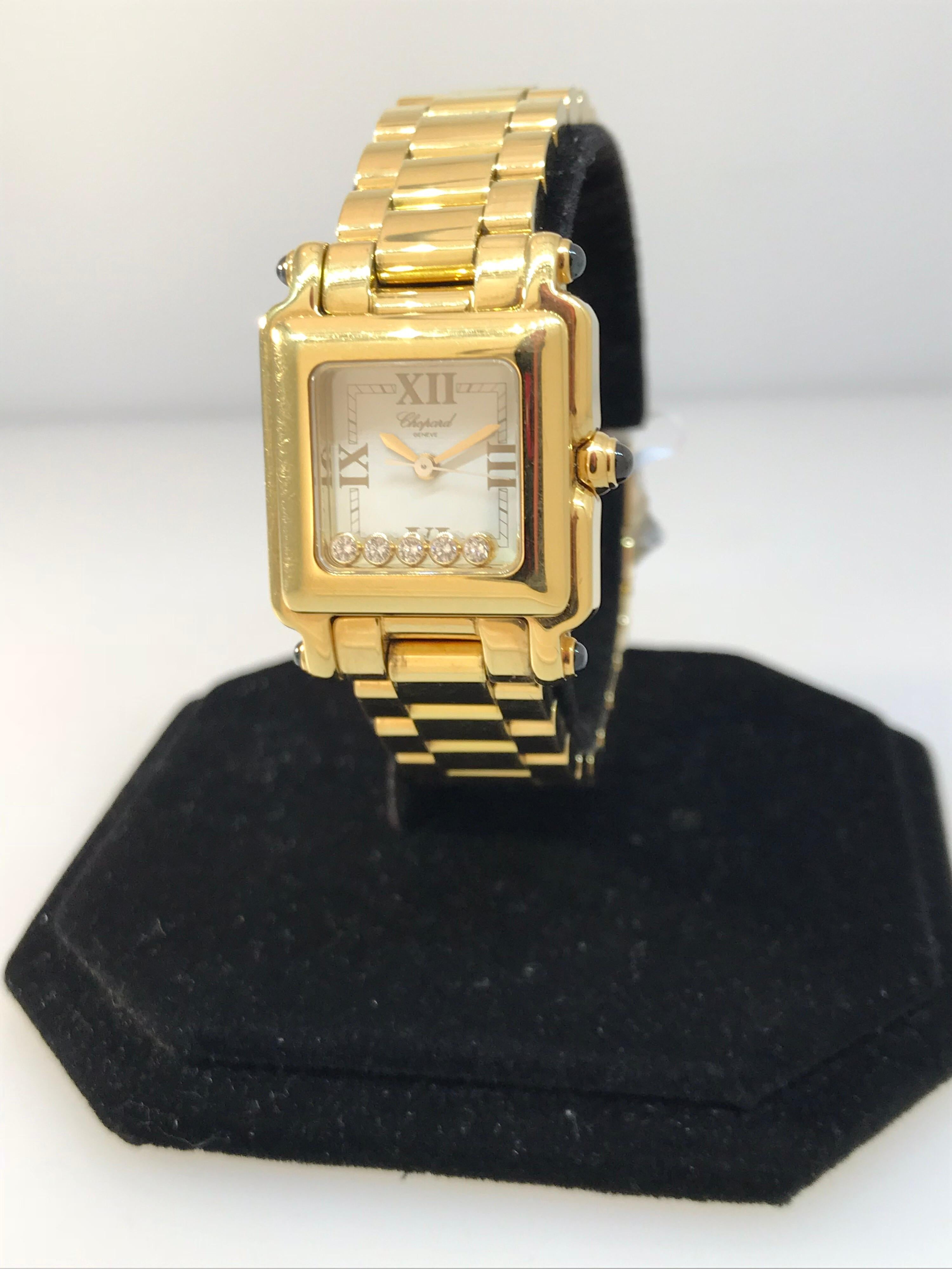 chopard happy sport watch square
