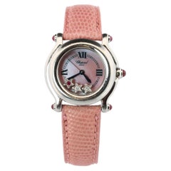 Chopard Happy Sport Stars Ruby Diamond Watch. Chopard LUC 27/8245-21 Ladies