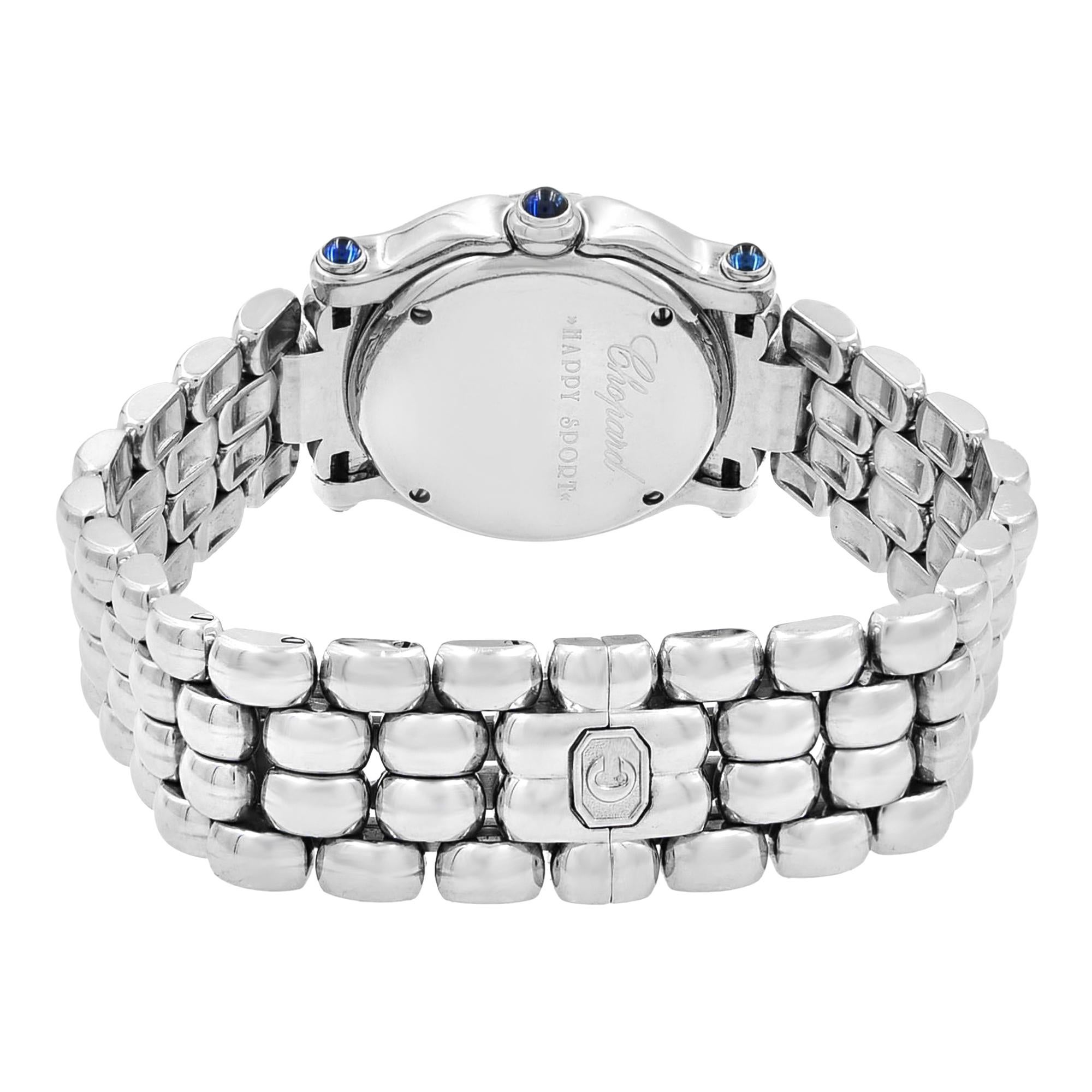 chopard happy sport floating diamond watch