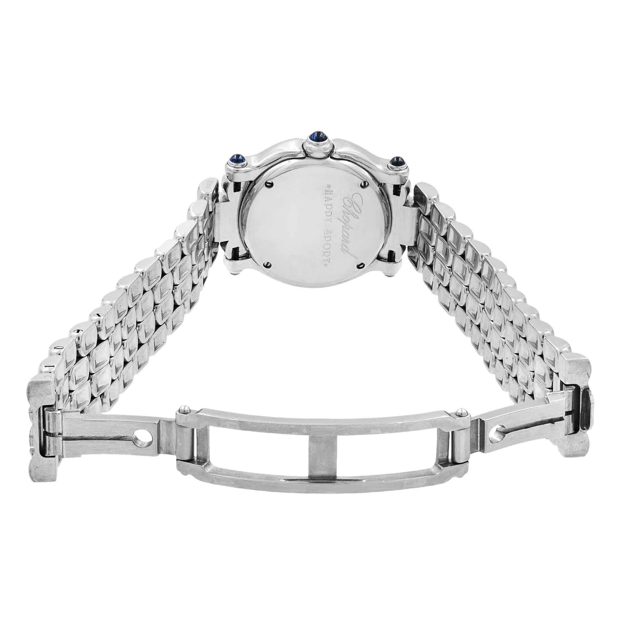 chopard ladies watch floating diamonds
