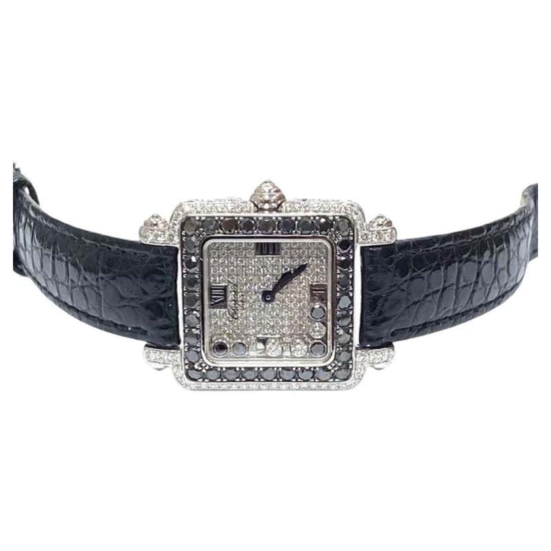 Chopard Lady's Stainless Steel and Diamond Happy Sport Snowflake ...